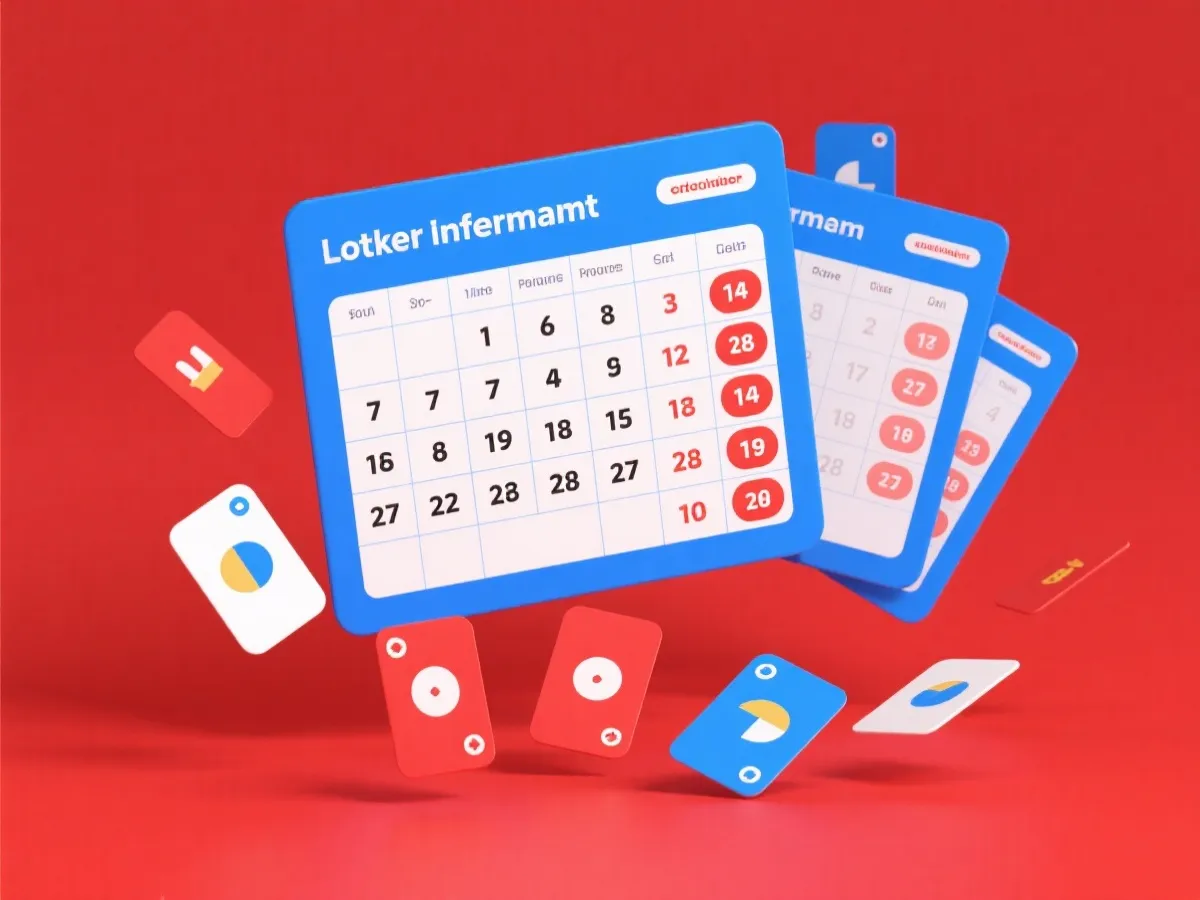 開獎查詢與資訊追蹤示意圖